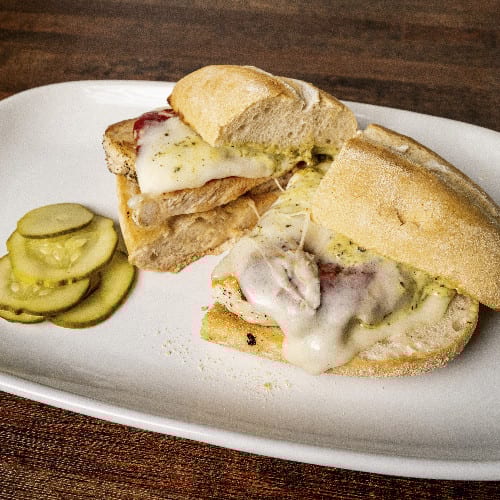 The Big Gus Chicken Sandwich.