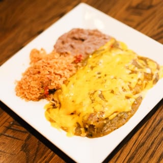 Roasted Green Chili Enchiladas