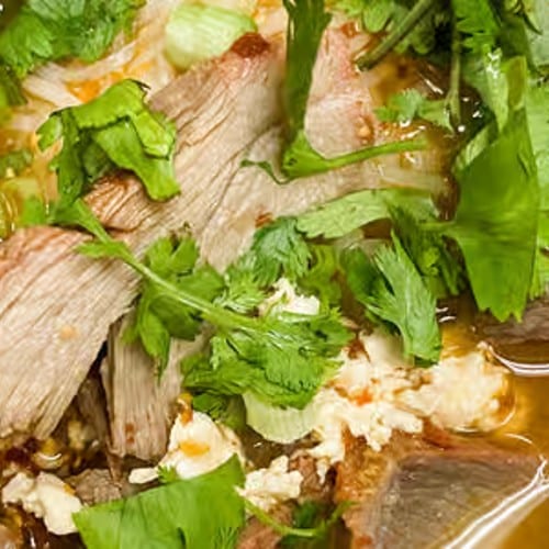 Sukho Thai Noodle Soup Dinner.