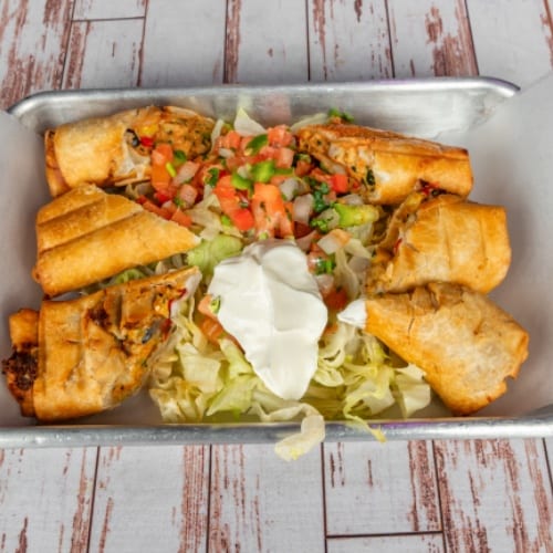 Mexican Eggrolls.