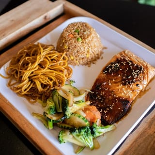 Hibachi Salmon