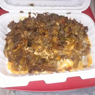 Philly Cheesesteak Potato