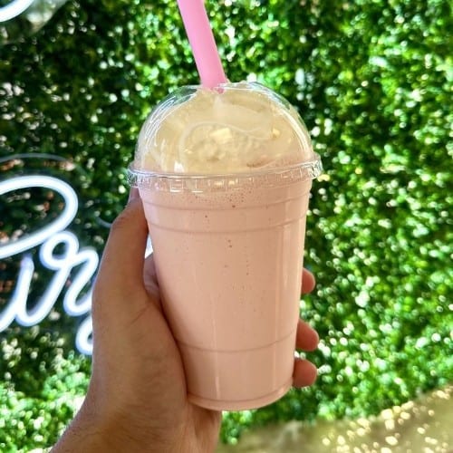 Strawberry Milkshake.