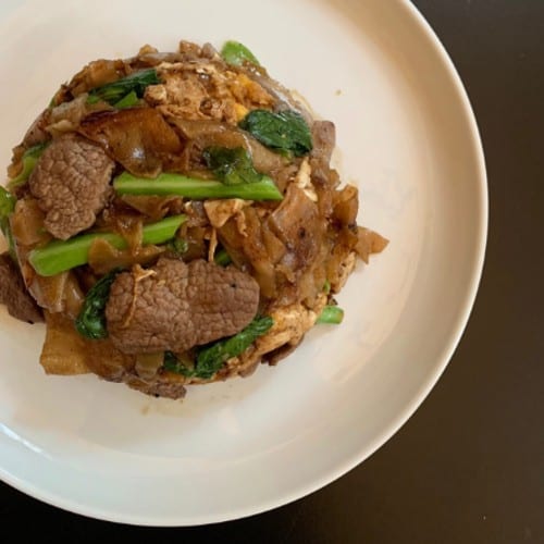 Pad See-ew Black Noodle.