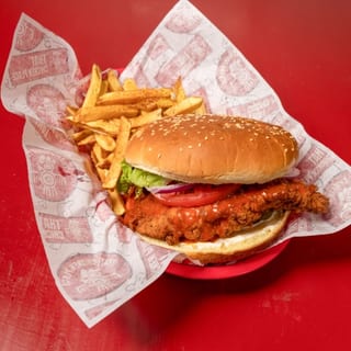 Buffalo Chicken Burger (chk.breast)