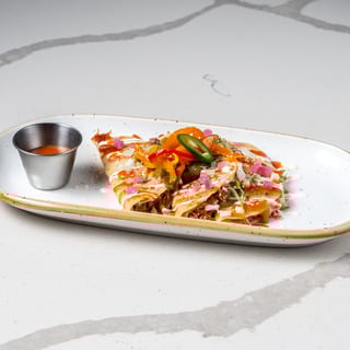 Aloo Vindaloo Quesadilla