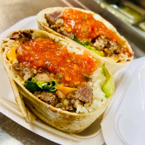 Steak Burrito.