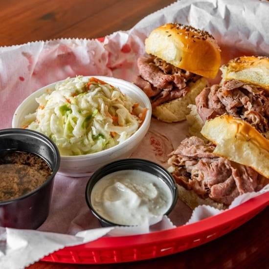 Beef on Weck Sliders.