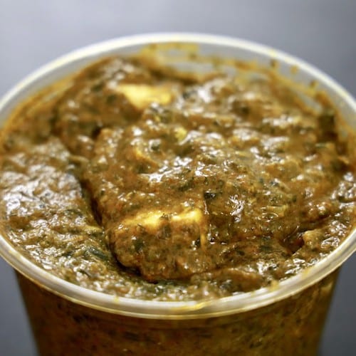 Palak Paneer.