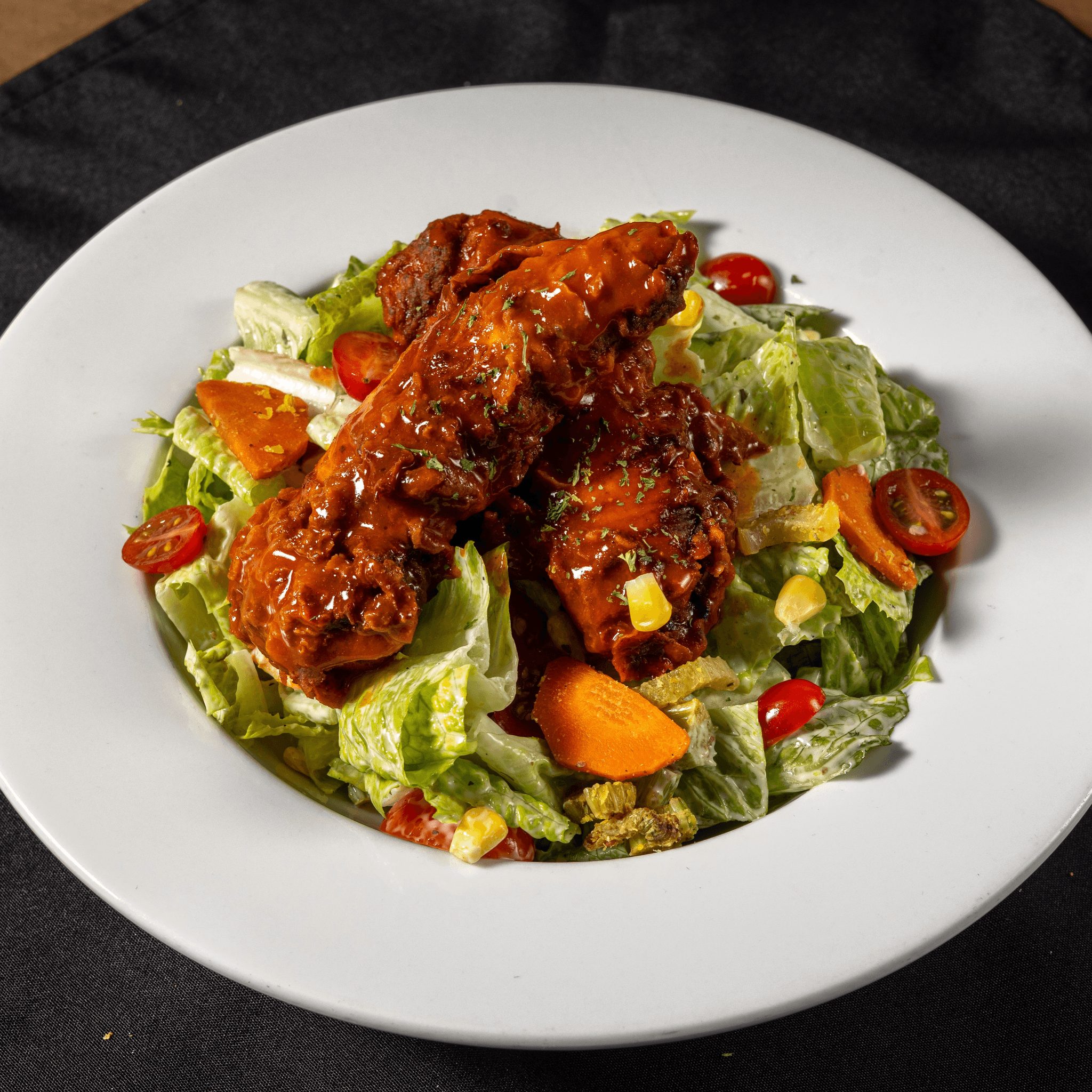 Buffalo Soldier Salad Lunch.