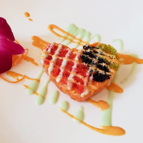 Angel Sweet Sashimi Appetizer.