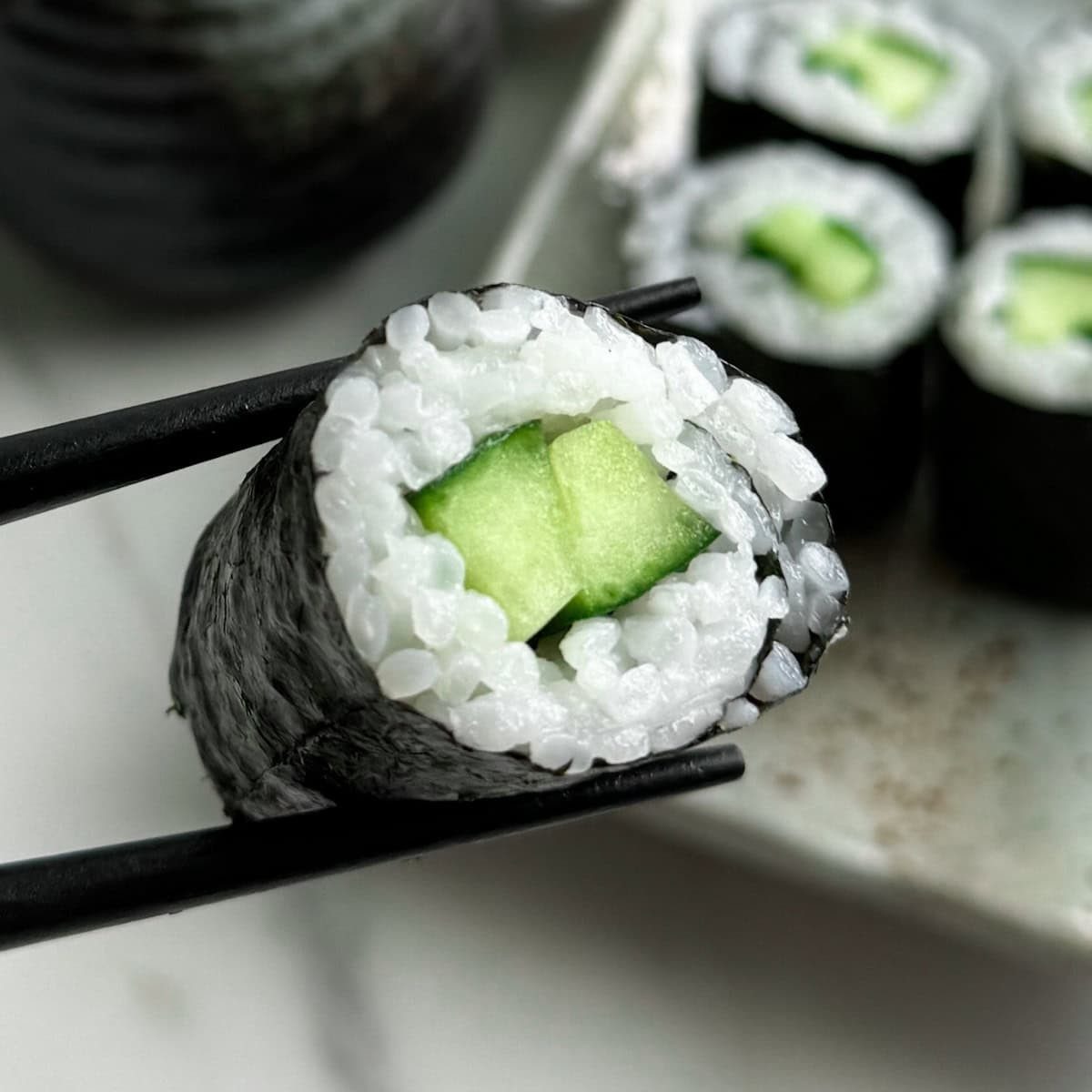 Vegetable Sushi Combo.