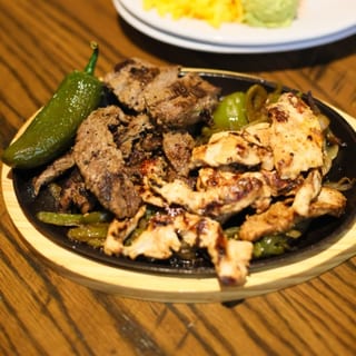 Combo Steak and Chicken Fajitas