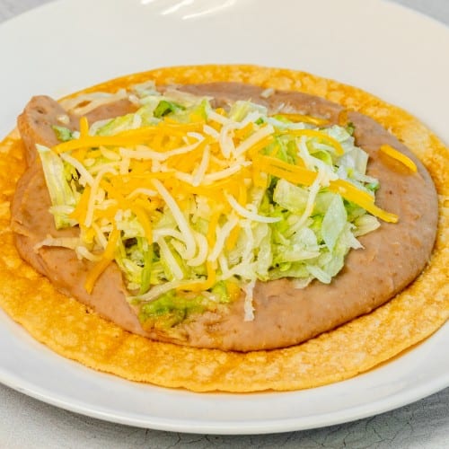 Beans Tostadas.