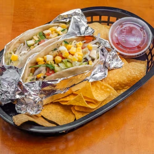 Veggin' Out Tacos.