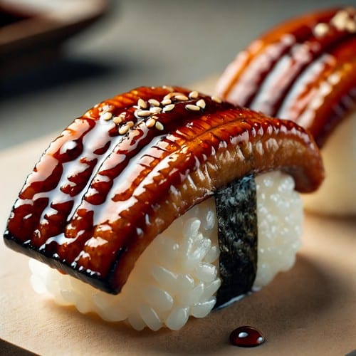 Freshwater Eel Nigiri.