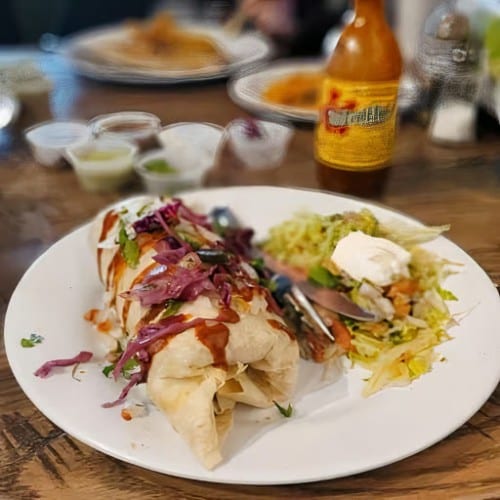 4. Los Portales Burrito.