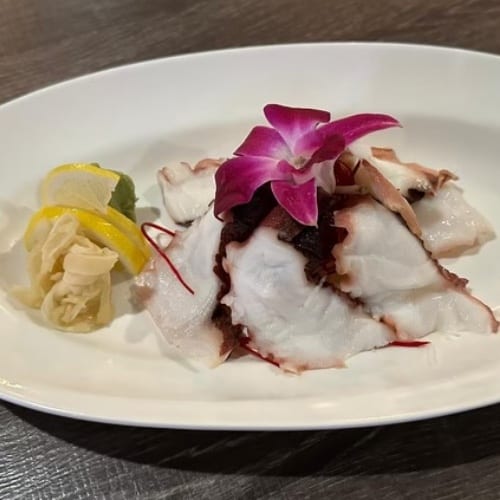 Octopus (Sashimi).
