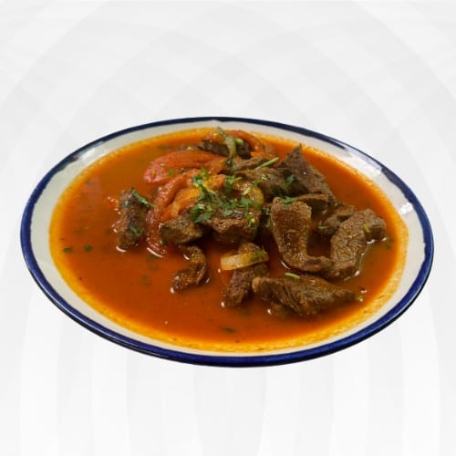 Bistec a La Mexicana.