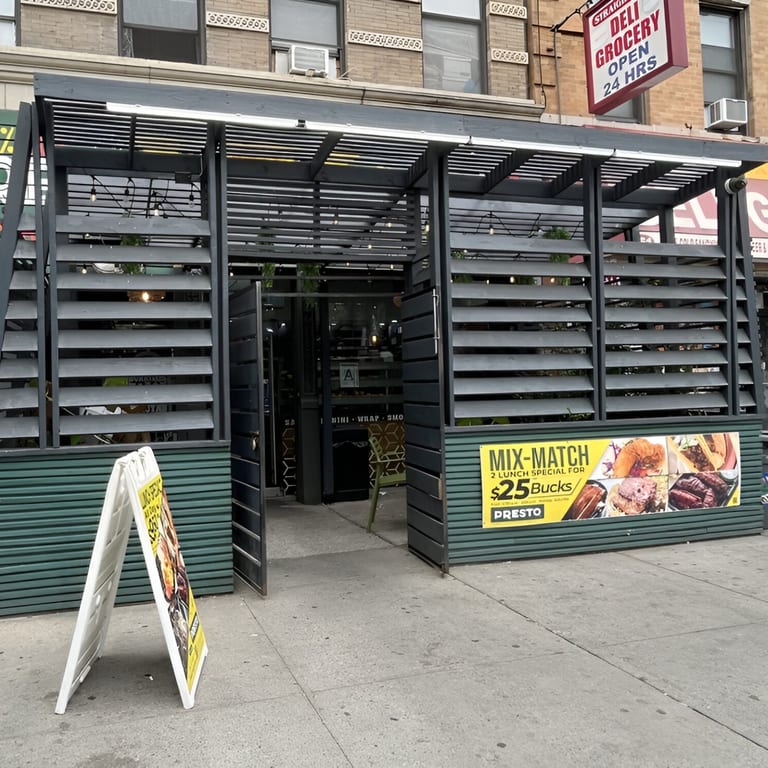 Welcome to Presto Fresh Cafe ☕