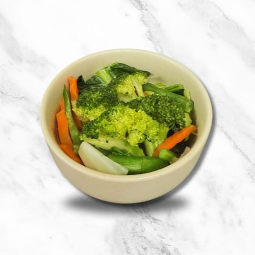 Steamed Vegetables.