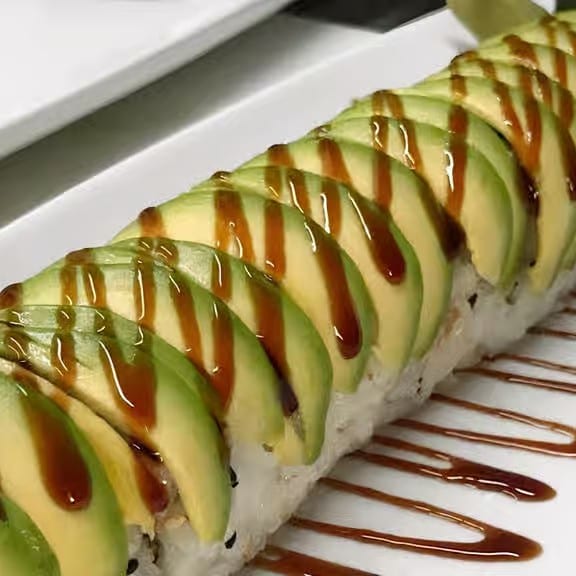 Veggie Caterpillar Roll.