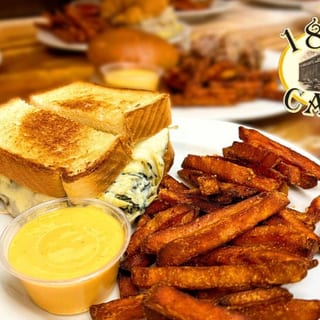 "Bearcats" Portobello Spinach Melt Sandwich