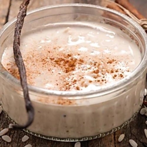 Homemade Rice Pudding.