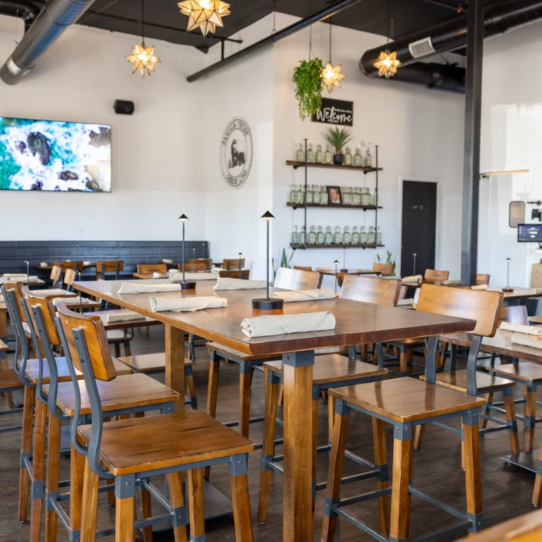 Inside California Tacos Cantina and Distillery