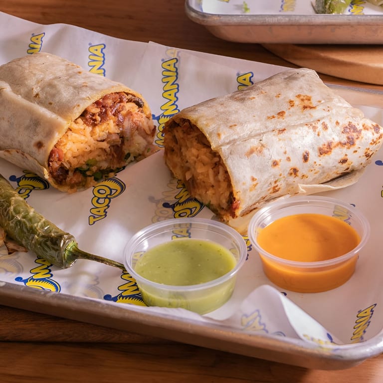 Burrito Bliss: Big Flavor in Every Bite!