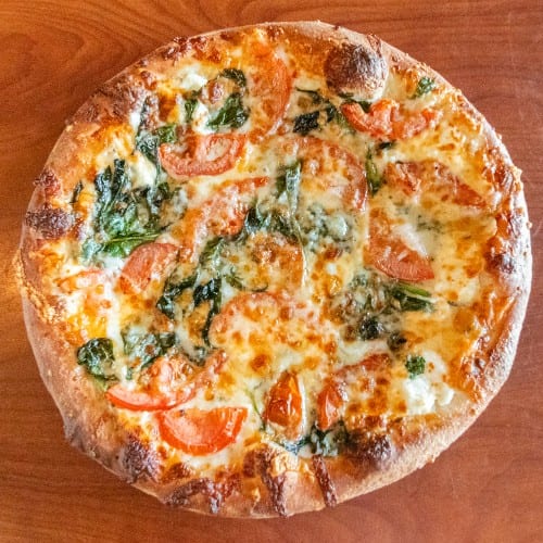 Spinach White Pizza (Small- 12").