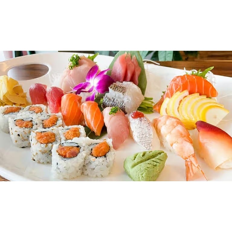 Delicious Spider Roll and Sushi Favorites