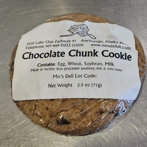 Mo's Deli Cookies.