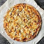 Spicy Buffalo Chicken Pizza.