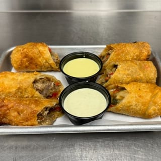 Philly Cheesesteak Eggrolls