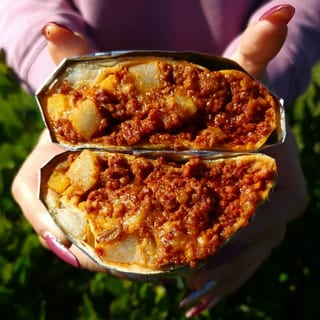 Breakfast Burrito w/ meat