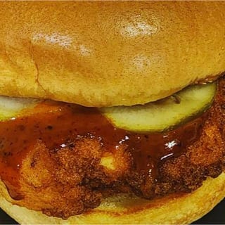 Nashville Chicken Sandwich-fried