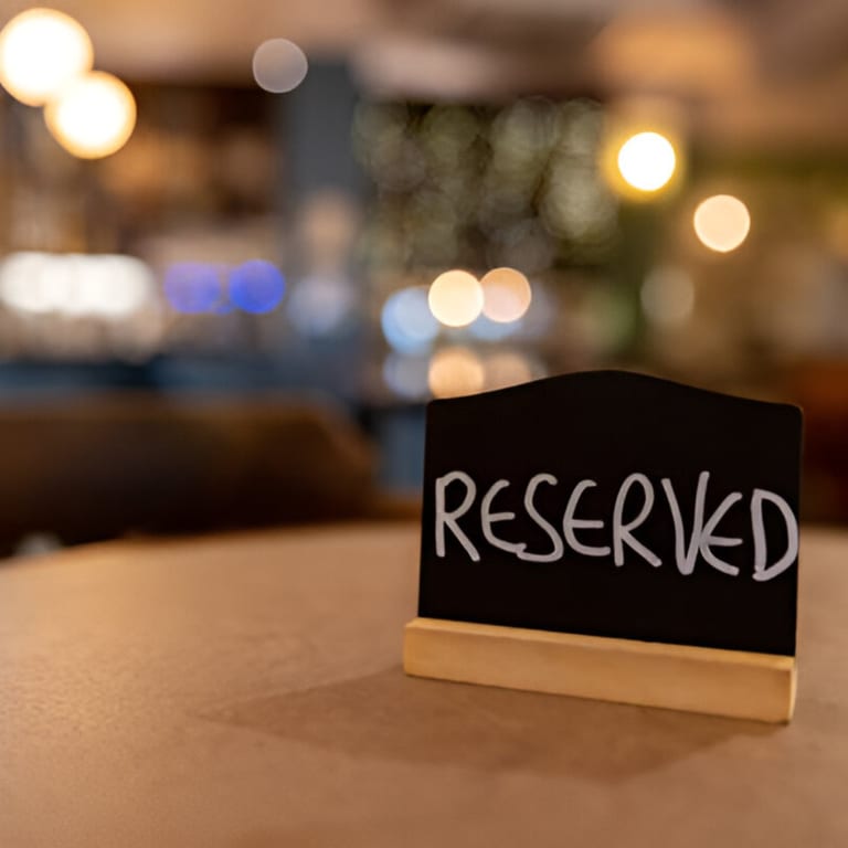 Reserve Your Table Today