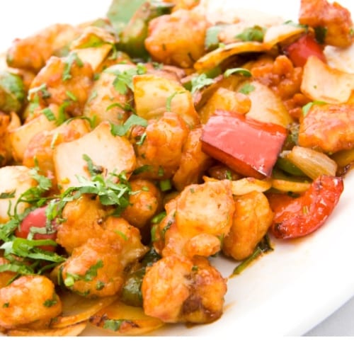 Sweet And Sour Chicken.