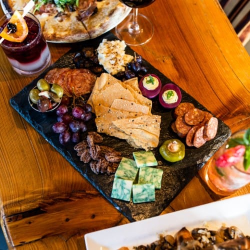 Cheese & Charcuterie.