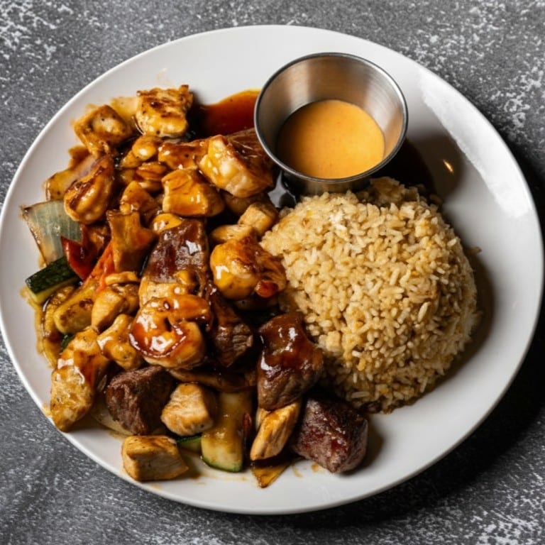 H9. Hibachi Combination (3 Items).