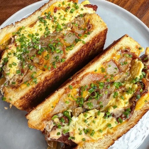 Jojo Breakfast Sandwich.