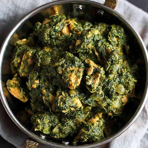 Chicken Saag.