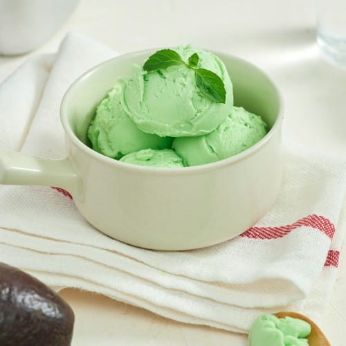 Pandan Ice Cream (Homemade).