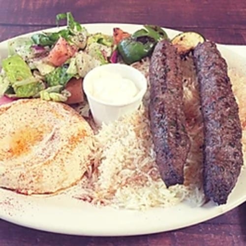 Kefta Beef Plate.