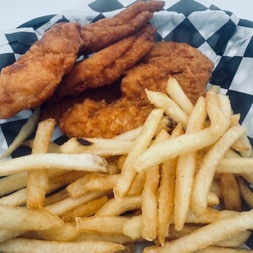 3 Piece Chicken Strip.