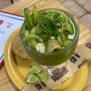 Aguachile/Jalapeno Shrimp
