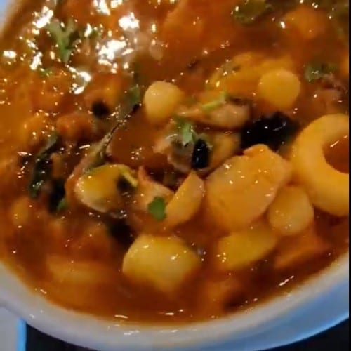 Parihuela De Mariscos.