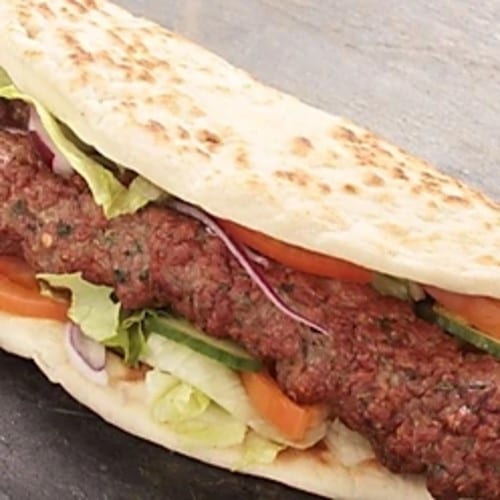 Kefta Beef Wrap.