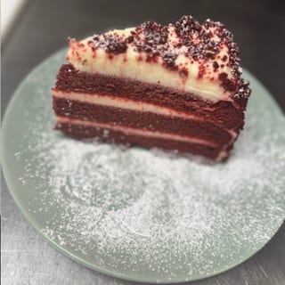 Red Velvet Cake Slice